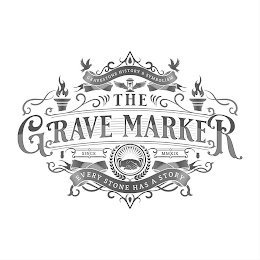 GRAVESTONE HISTORY & SYMBOLISM THE GRAVE MARKER SINCE MMXIX EVERY STONE HAS A STORY logo