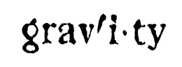 GRAV'I-TY logo