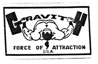 GRAVITY FORCE OF ATTRACTION U.S.A. logo