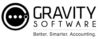 GRAVITY SOFTWARE BETTER.SMARTER.ACCOUNTING. logo