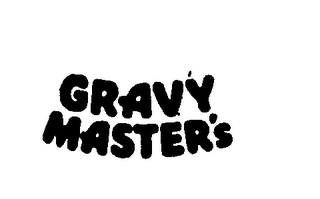 GRAVY MASTER'S logo