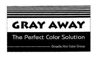 GRAY AWAY THE PERFECT COLOR SOLUTION GRISELLE HAIR COLOR GROUP logo