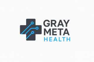 GRAY META HEALTH logo