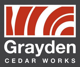 GRAYDEN CEDAR WORKS logo