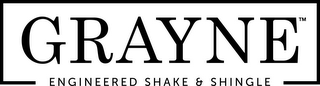 GRAYNE ENGINEERED SHAKE & SHINGLE logo