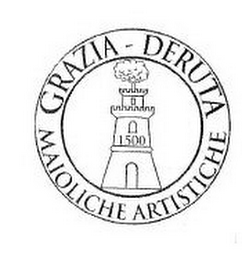 GRAZIA - DERUTA MAIOLICHE ARTISTICHE 1500 logo