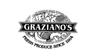 GRAZIANO'S FRESH PRODUCE SINCE 1904 logo