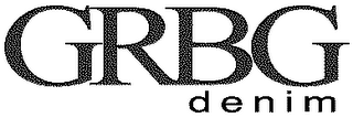 GRBG DENIM logo