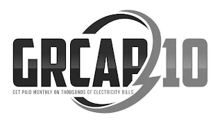 GRCAP 10 GET PAID MONTHLY ON THOUSANDS OF ELECTRICITY BILLS logo