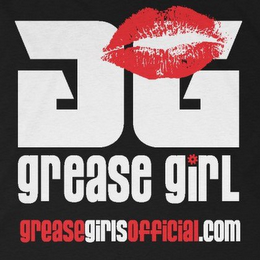 GREASE GIRLS OFFICIAL GREASEGIRLSOFFICIAL.COM GG GREASE GIRL logo
