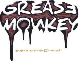 GREASE MONKEY "GARAGE THERAPY FOR THE DIY MECHANIC" logo