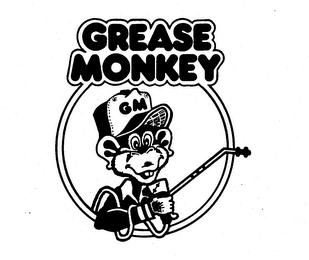 GREASE MONKEY GM logo