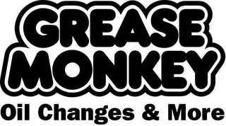 GREASE MONKEY OIL CHANGES & MORE logo