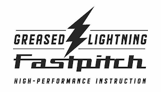 GREASED LIGHTNING FASTPITCH HIGH-PERFORMANCE INSTRUCTION logo