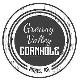 GREASY VALLEY CORNHOLE PARIS, AR logo