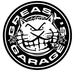 GREASY'S GARAGE logo