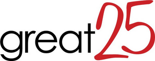 GREAT 25 logo