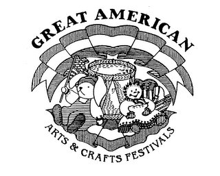 GREAT AMERICAN ARTS & CRAFTS FESTIVALS logo