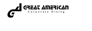 GREAT AMERICAN CORPORATE DINING logo
