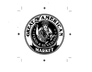 GREAT AMERICAN FOOD & BEVERAGE MARKET logo