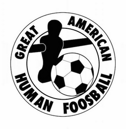 GREAT AMERICAN HUMAN FOOSBALL logo
