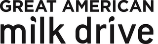 GREAT AMERICAN MILK DRIVE logo