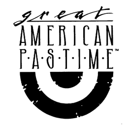GREAT AMERICAN P-A-S-T-I-M-E logo