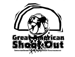 GREAT AMERICAN SHOOT OUT INTERNATIONAL YOUTH BASKETBALL TOURNAMENT logo