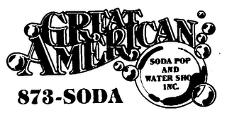 GREAT AMERICAN SODA POP AND WATER SHOP INC. logo
