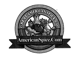 GREAT AMERICAN SPICE CO. AMERICANSPICE.COM logo