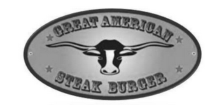 GREAT AMERICAN STEAK BURGER logo