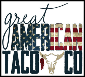 GREAT AMERICAN TACO CO logo
