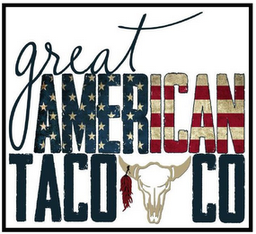 GREAT AMERICAN TACO CO logo