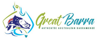 GREAT BARRA AUTHENTIC AUSTRALIAN BARAMUNDI logo