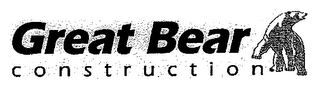 GREAT BEAR CONSTRUCTION logo