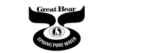 GREAT BEAR SPRING PURE WATER logo
