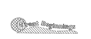 GREAT BEGINNINGS logo