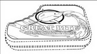 GREAT BITE "THE MINT WITH AN ATTITUDE" logo