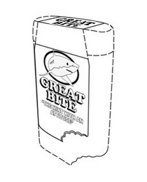 GREAT BITE "THE MINT WITH AN ATTITUDE" logo