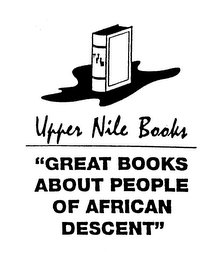 "GREAT BOOKS ABOUT PEOPLE OF AFRICAN DESCENT" UPPER NILE BOOKS logo
