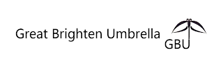 GREAT BRIGHTEN UMBRELLA GBU logo