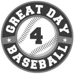 GREAT DAY 4 BASEBALL logo