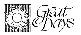 GREAT DAYS logo