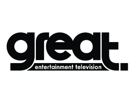 GREAT ENTERTAINMENT TELEVISION logo