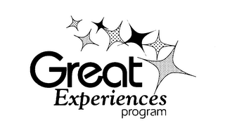 GREAT EXPERIENCES PROGRAM logo