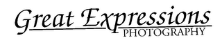 GREAT EXPRESSIONS PHOTOGRAPHY logo