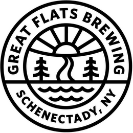 GREAT FLATS BREWING SCHENECTADY NY logo