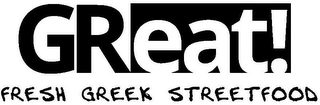 GREAT! FRESH GREEK STREETFOOD logo