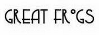GREAT FROGS logo