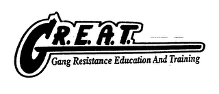 G.R.E.A.T. GANG RESISTANCE EDUCATION AND TRAINING logo